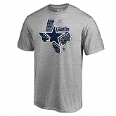 Men's Cowboys Gray 2018 NFL Playoffs T-Shirt,baseball caps,new era cap wholesale,wholesale hats